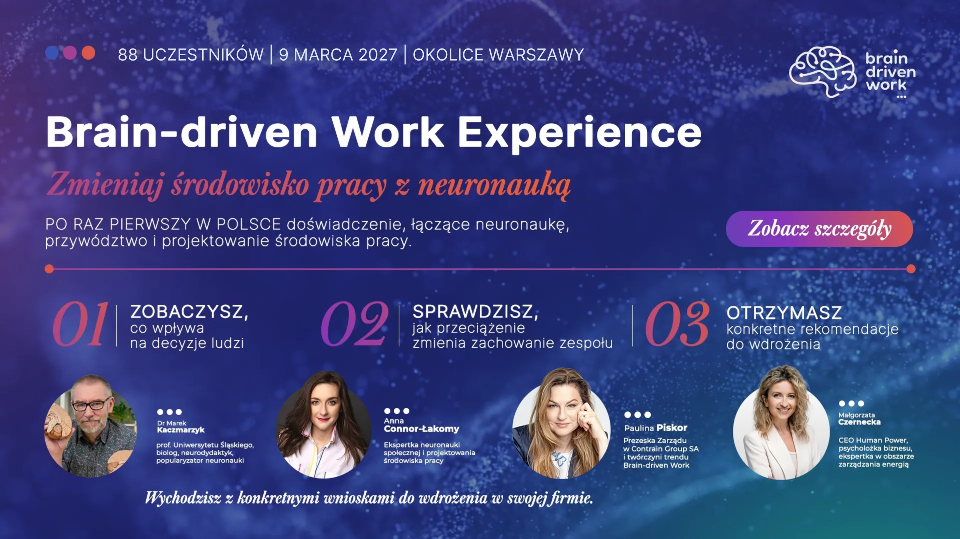 Brain-driven Work Experience 