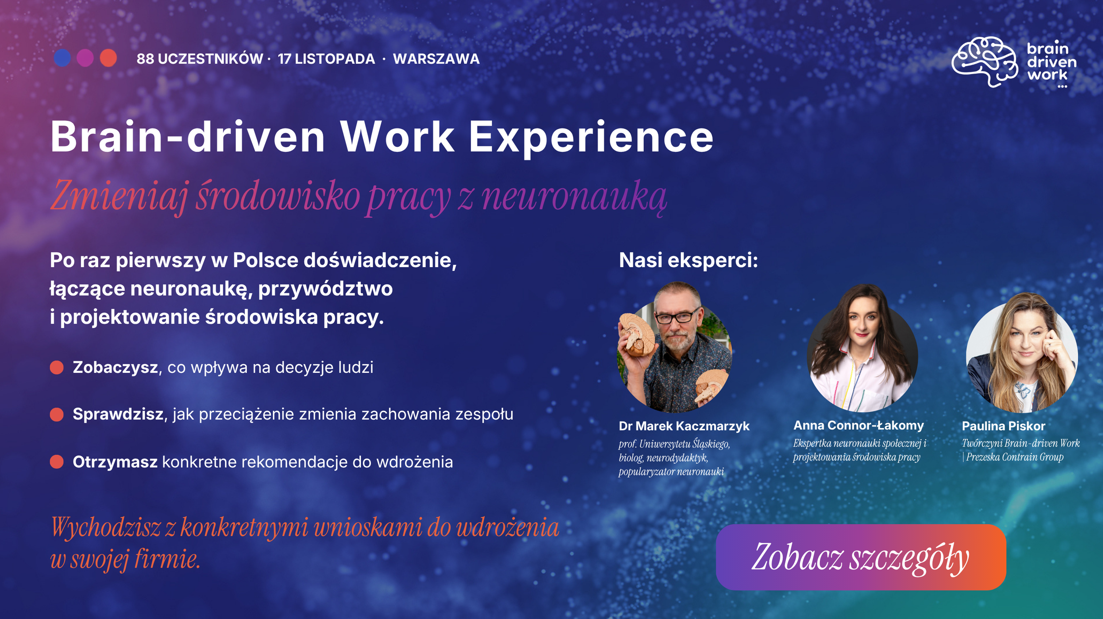 Banner Brain-driven Work Experience 2026
